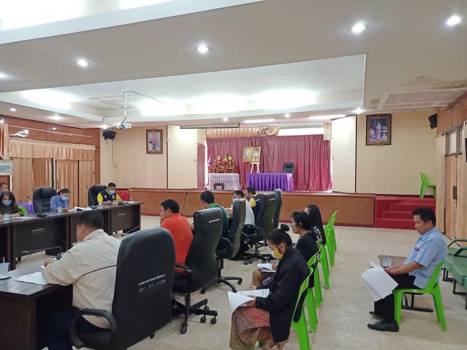 ประชุมเตรียมความพร้อมการจัดการเลือกตั้งสมาชิกสภาเทศบาลตำบลบึงโขงหลงและนายกเทศมนตรีตำบลบึงโขงหลง วันที่ ๒ กุมภาพันธ์ ๒๕๖๔ เวลา ๑๐.๐๐ น. ณ ห้องประชุมเทศบาลตำบลบึงโขงหลง