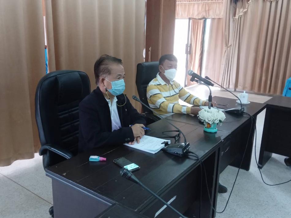  เทศบาลตำบลบึงโขงหลง ประชุมหารือการปฏิบัติราชการ โดยมี ร.ต.ท.วสันต์ ชัยลา นายกเทศมนตรีตำบลบึงโขงหลง พร้อมด้วยคณะผู้บริหาร,ผู้อำนวยการกองและหัวหน้าฝ่าย ประชุมหารือการปฏิบัติราชการ ณ ห้องประชุมเทศบาลตำบลบึงโขงหลง ชั้น 2