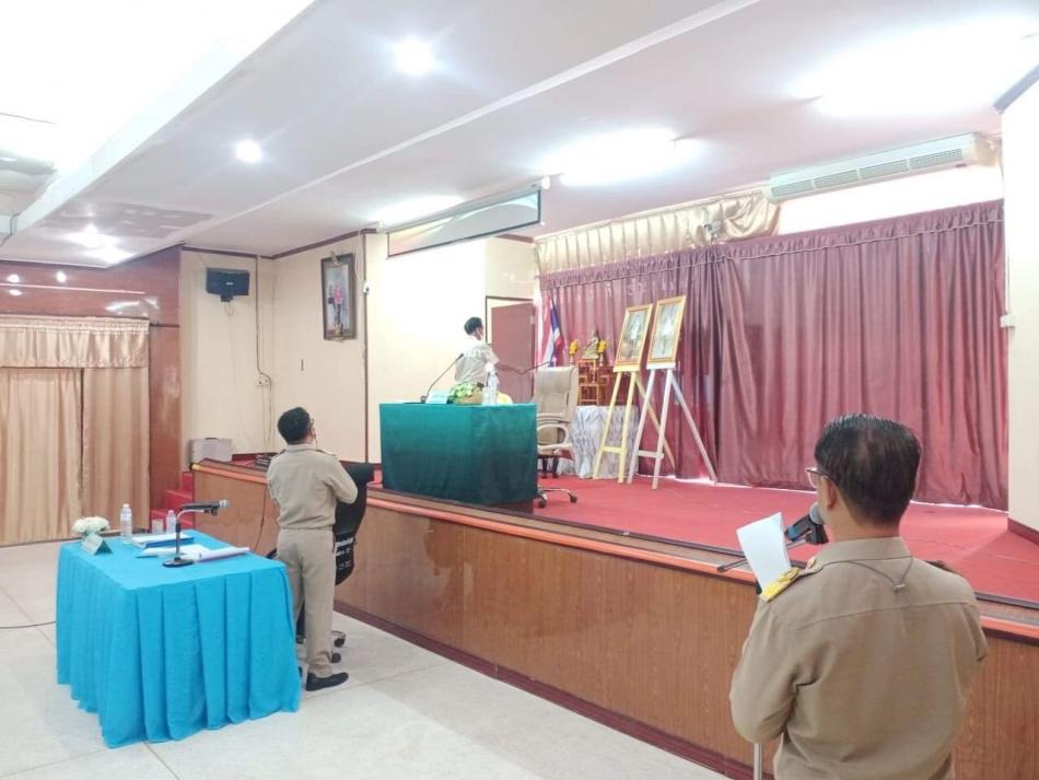 เทศบาลตำบลบึงโขงหลง ประชุมสภาเทศบาลตำบลบึงโขงหลง สมัยสามัญ ครั้งที่ 1 ประจำปีพุทธศักราช 2565  ณ ห้องประชุมสภาเทศบาลตำบลบึงโขงหลง