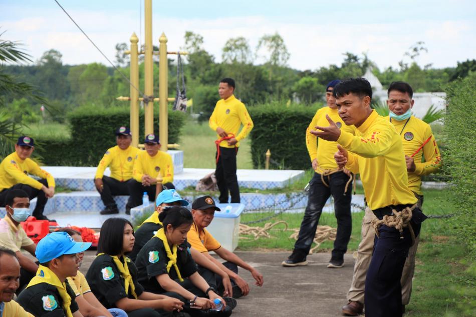 โครงการฝึกอบรมชุดปฏิบัติการจิตอาสาภัยพิบัติ #ภาคปฏิบัติ