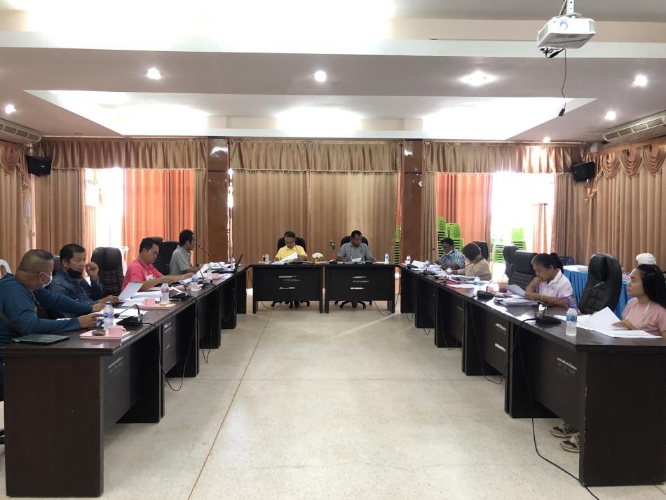 เวลา 13:30 น. เทศบาลตำบลบึงโขงหลง ประชุมคณะกรรมการจัดทำร่างเทศบัญญัติ งบประมาณรายจ่ายประจำปี 2566 ครั้งที่ 1 ประจำปี 2565  ณ ห้องประชุมเทศบาลตำบลบึงโขงหลง