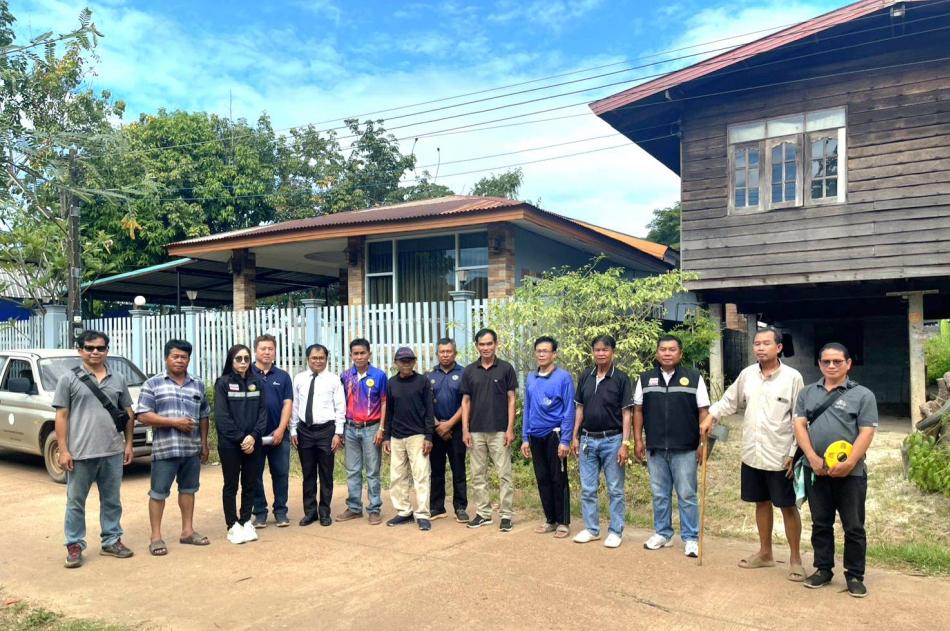 ออกตรวจสอบเรื่องร้องเรียนร้องทุกข์ เรื่องรางระบายน้ำอุดตันและส่งกลิ่นรบกวนชาวบ้านดอนกลาง หมู่ 1