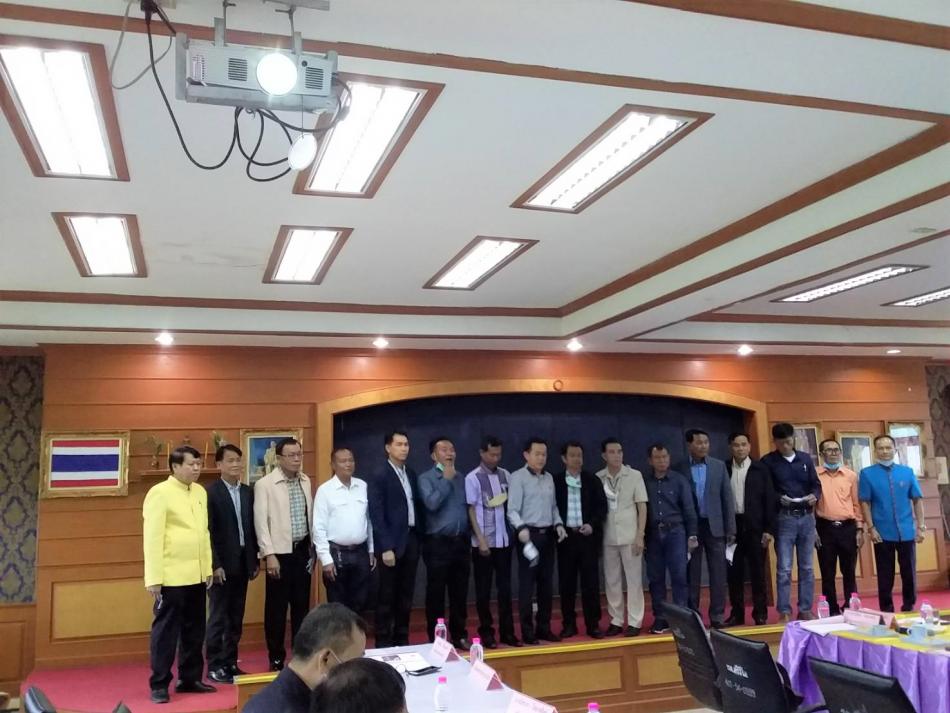 ร.ต.ท. วสันต์ ชัยลา นายกเทศมนตรีตำบลบึงโขงหลง เข้าร่วมการประชุมคณะกรรมการบริหารสันนิบาตเทศบาลจังหวัดบึงกาฬ