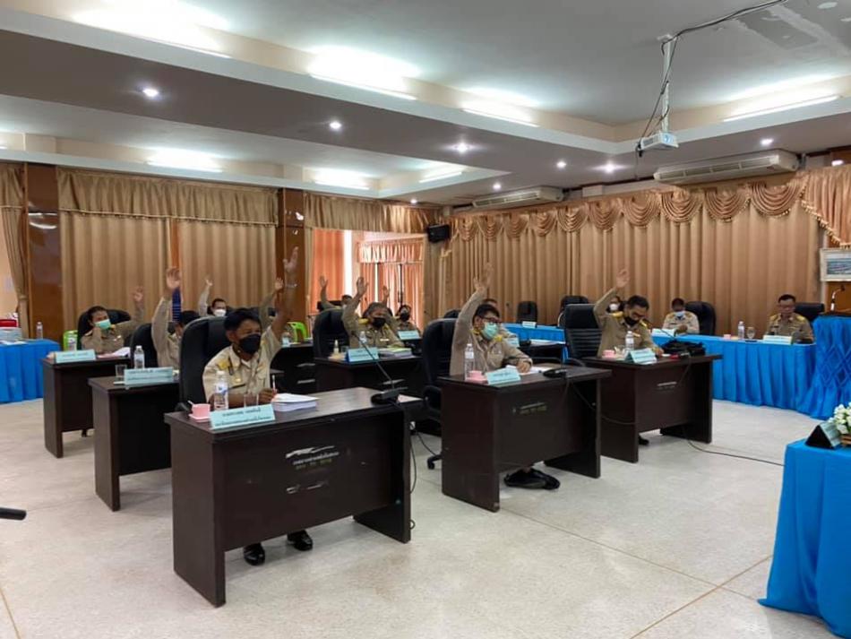 การประชุมสภาเทศบาลตำบลบึงโขงหลง สมัยวิสามัญ สมัยที่สอง ครั้งที่ 2 ประจำปีพุทธศักราช 2564 วันพุธ ที่ 22 กันยายน 2564 ณ ห้องประชุมสภาเทศบาลตำบลบึงโขงหลง